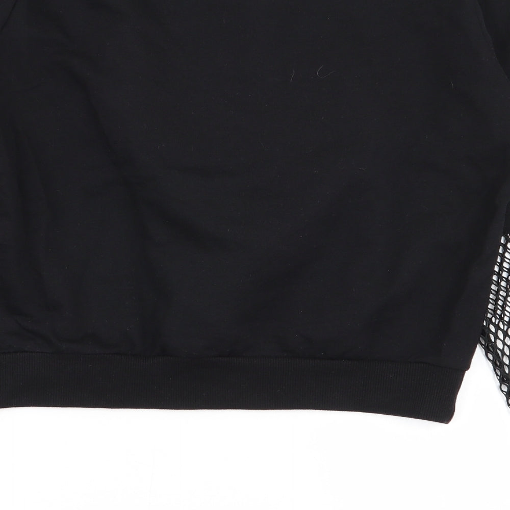 Select Womens Black   Pullover Jumper Size S