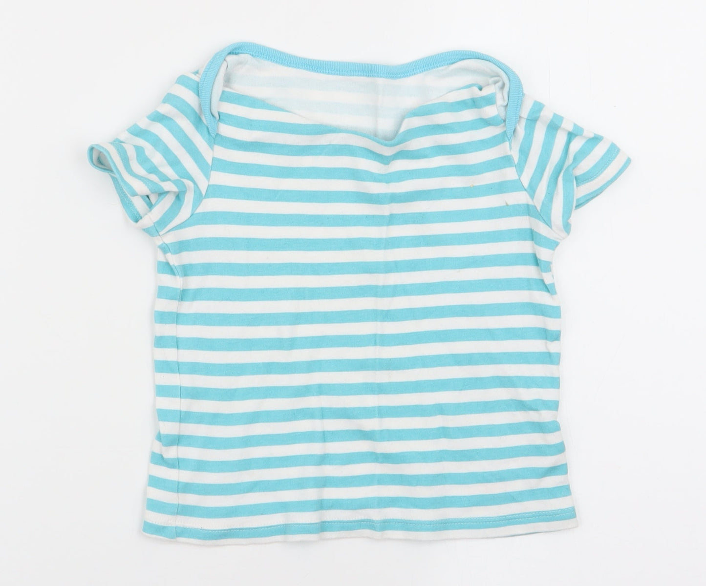 F&F Boys Multicoloured Striped  Basic T-Shirt Size 2-3 Years