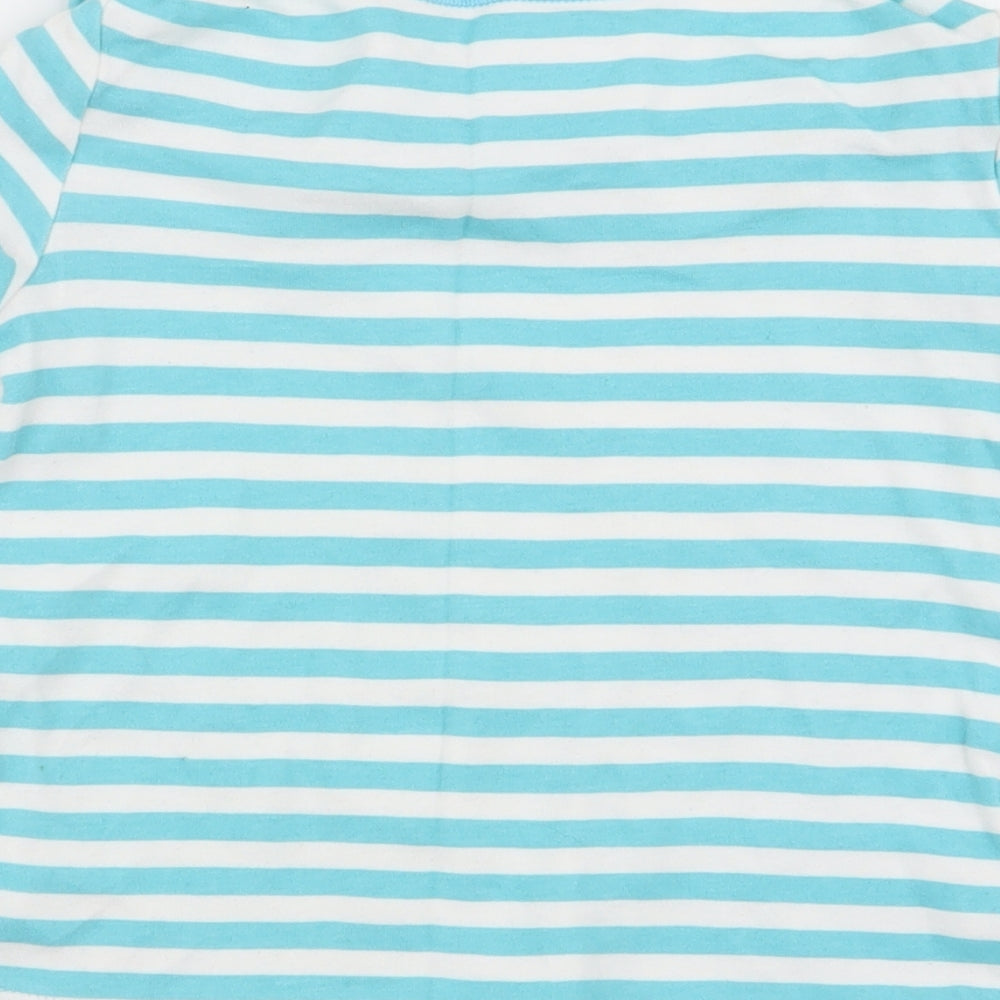 F&F Boys Multicoloured Striped  Basic T-Shirt Size 2-3 Years