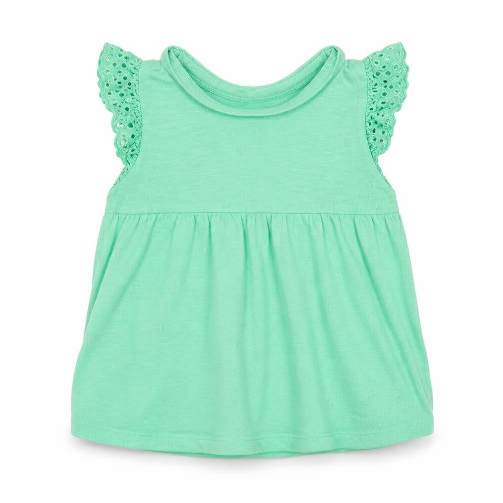 TU Girls Green   Basic Tank Size 2-3 Years