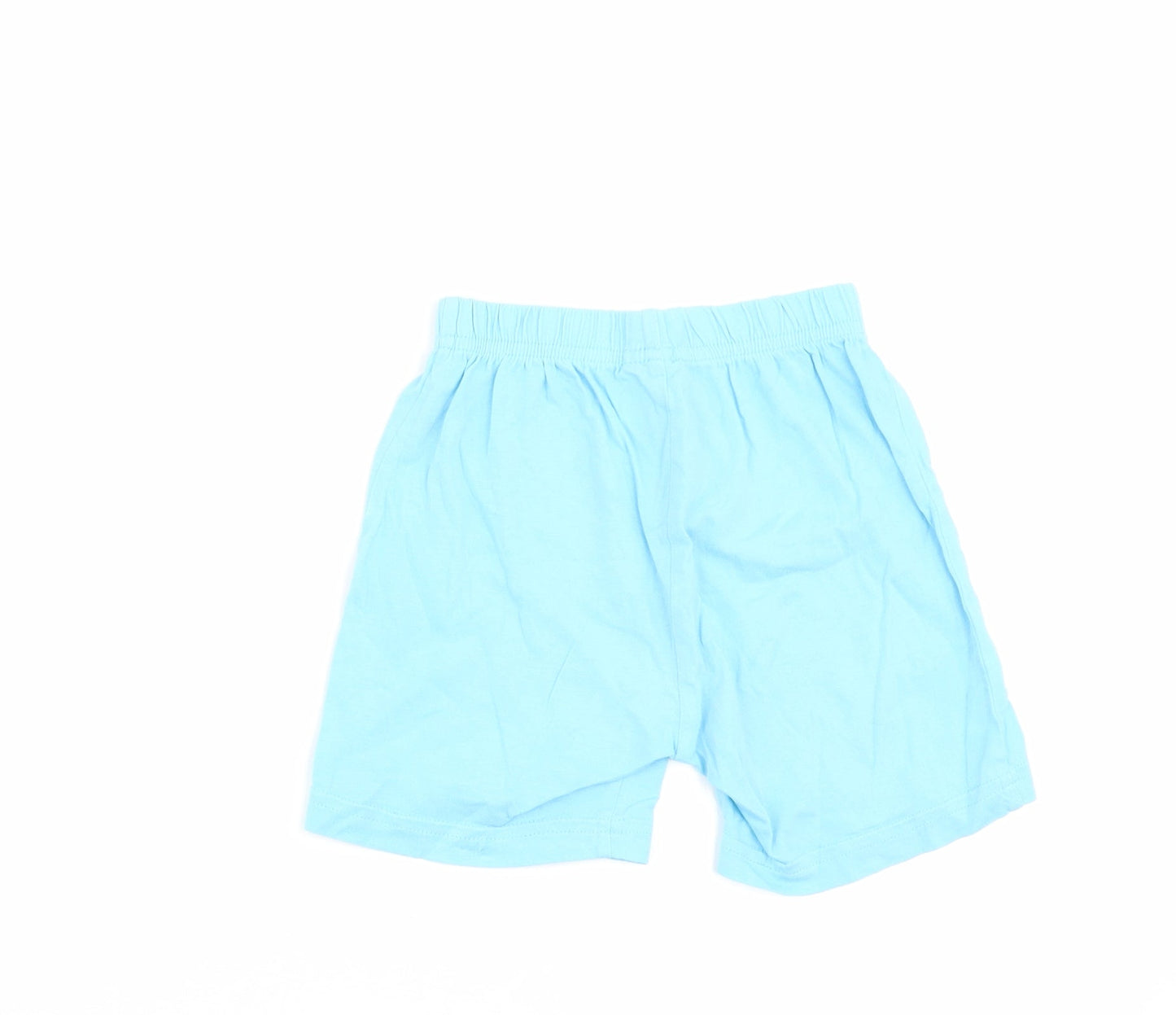 F&F Boys Blue Solid   Pyjama Pants Size 2-3 Years  - shorts