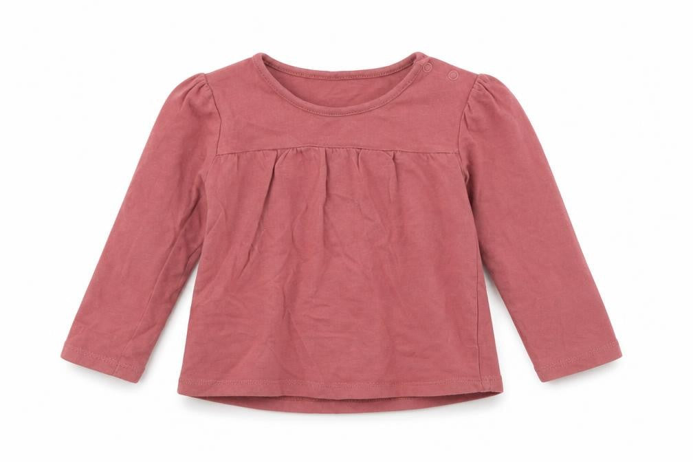 TU Girls Red   Basic T-Shirt Size 12 Months