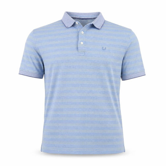Lincoln Mens Blue    Polo Size L