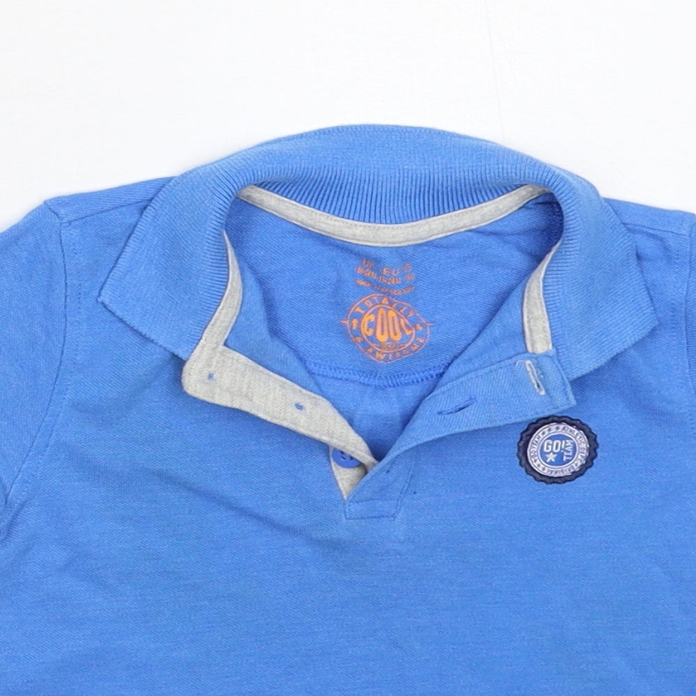 F&F Baby Blue   Basic Polo Size 18-24 Months