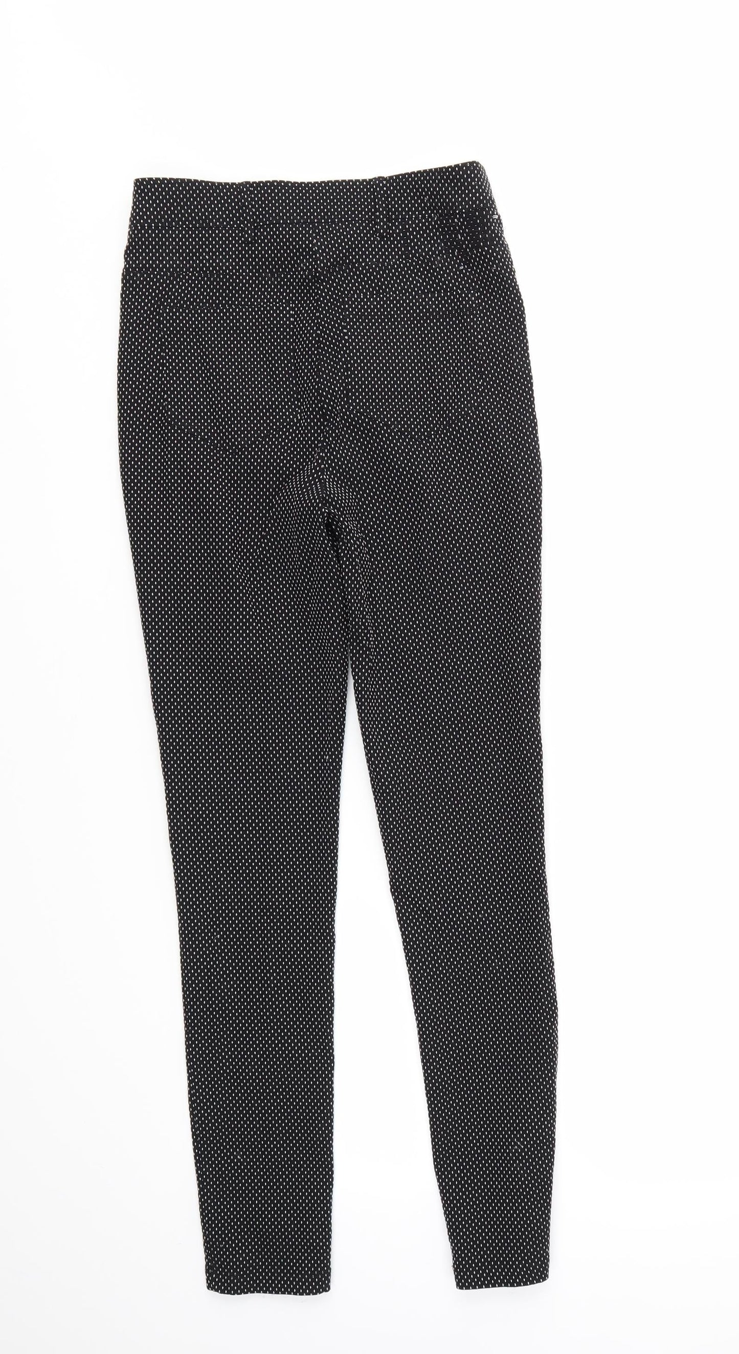 Dorothy Perkins Womens  Geometric  Capri Trousers Size 8 L28 in