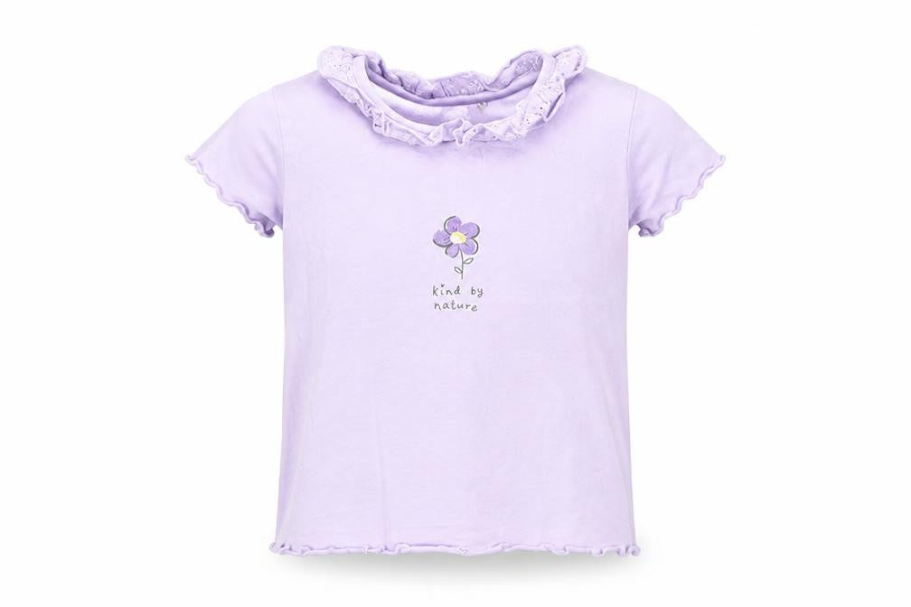 George Girls Purple   Basic T-Shirt Size 12-18 Months