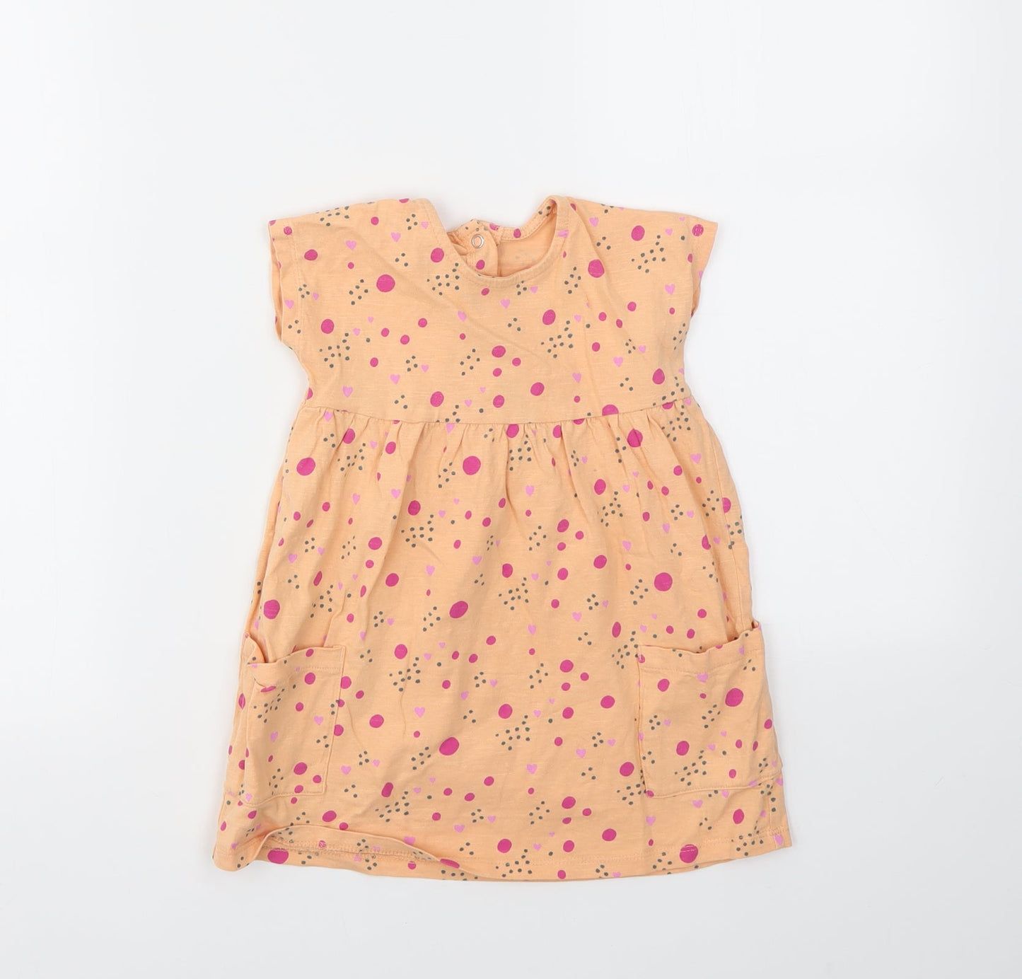 George Girls Multicoloured Geometric  Fit & Flare  Size 18-24 Months