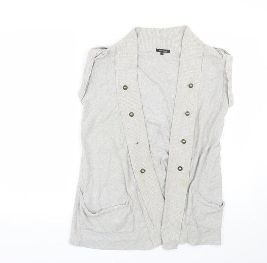 River Island Womens Grey   Cardigan Jumper Size 10