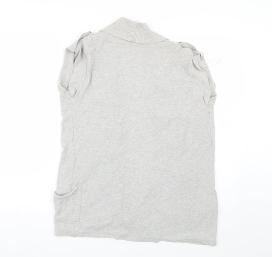 River Island Womens Grey   Cardigan Jumper Size 10