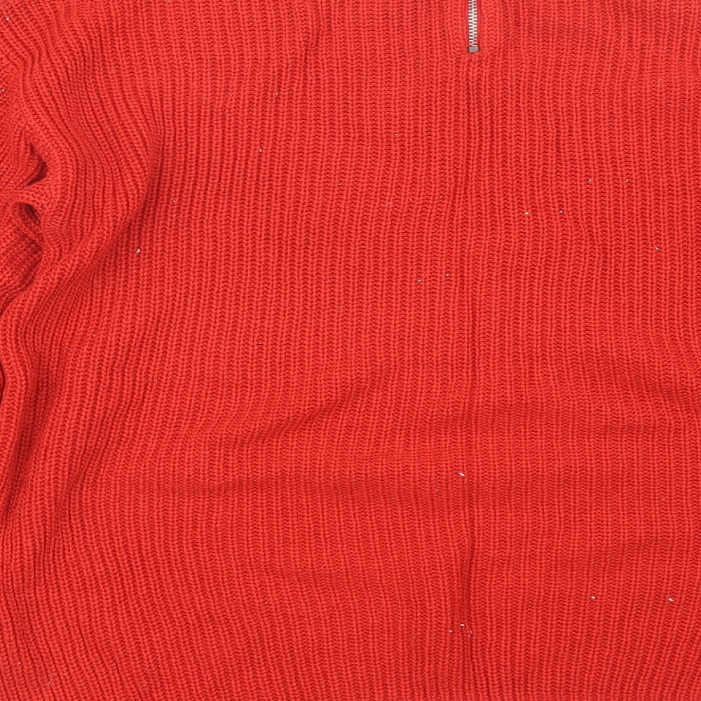 Dorothy Perkins Womens Red   Pullover Jumper Size 14