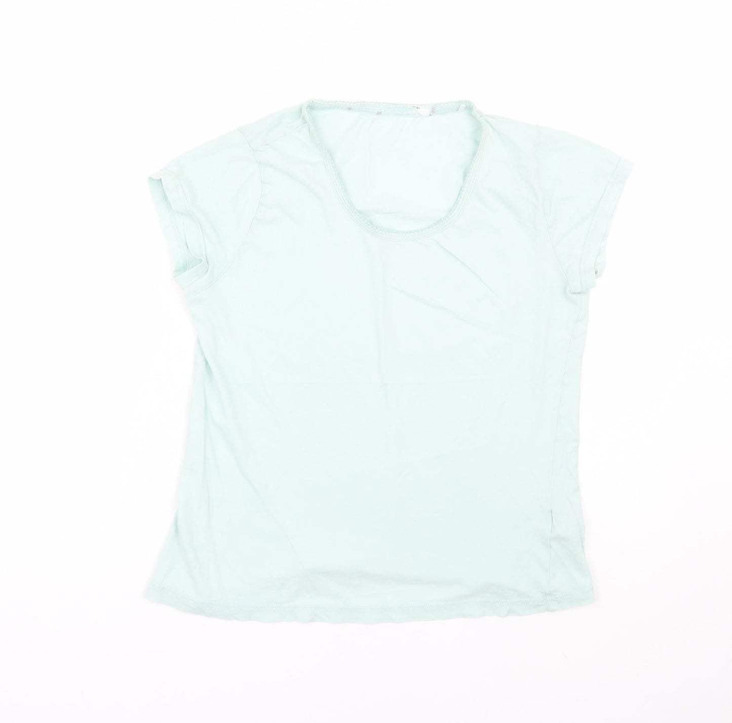 M&S Womens Green   Top Pyjama Top Size 8