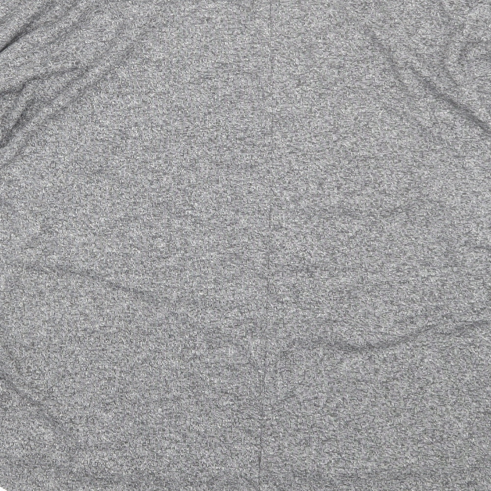 Topshop Womens Grey   Basic T-Shirt Size 10