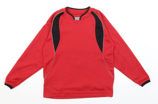 Precision Womens Red   Pullover Jumper Size 2XS