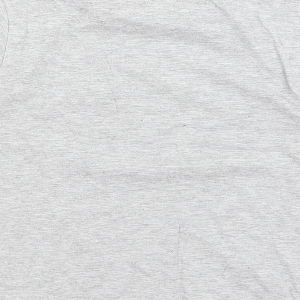 Emoji Boys Grey   Basic T-Shirt Size 8-9 Years  - Game Time