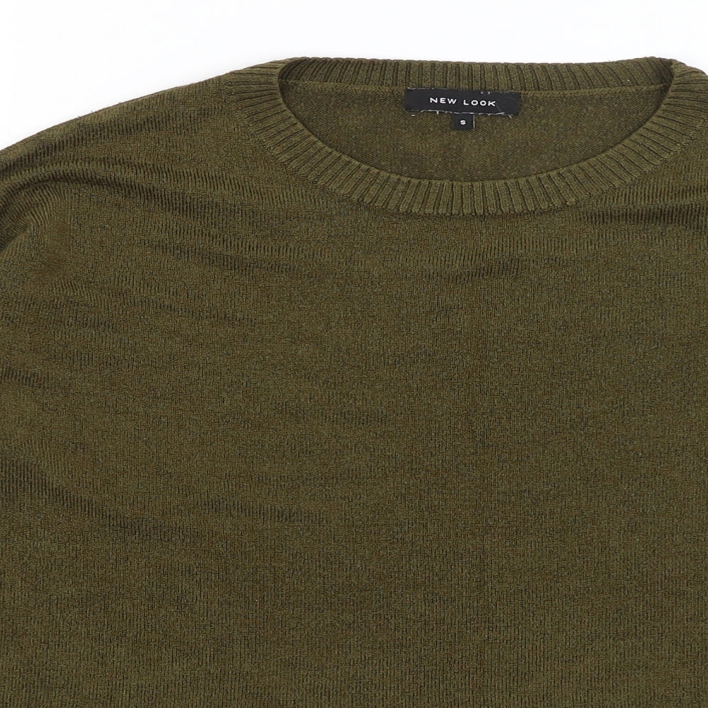New Look Womens Green   Pullover Jumper Size S