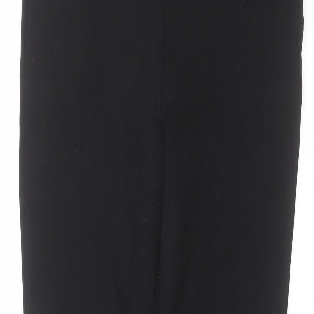 Papaya Womens Black   Trousers  Size 10 L27 in