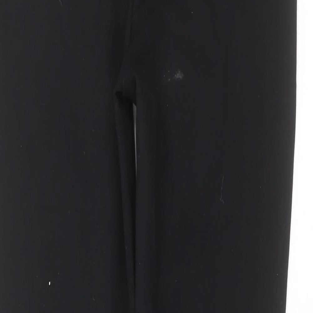 Papaya Womens Black   Trousers  Size 10 L27 in