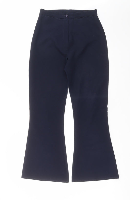 Preworn Womens Black   Trousers  Size 28 in L29 in