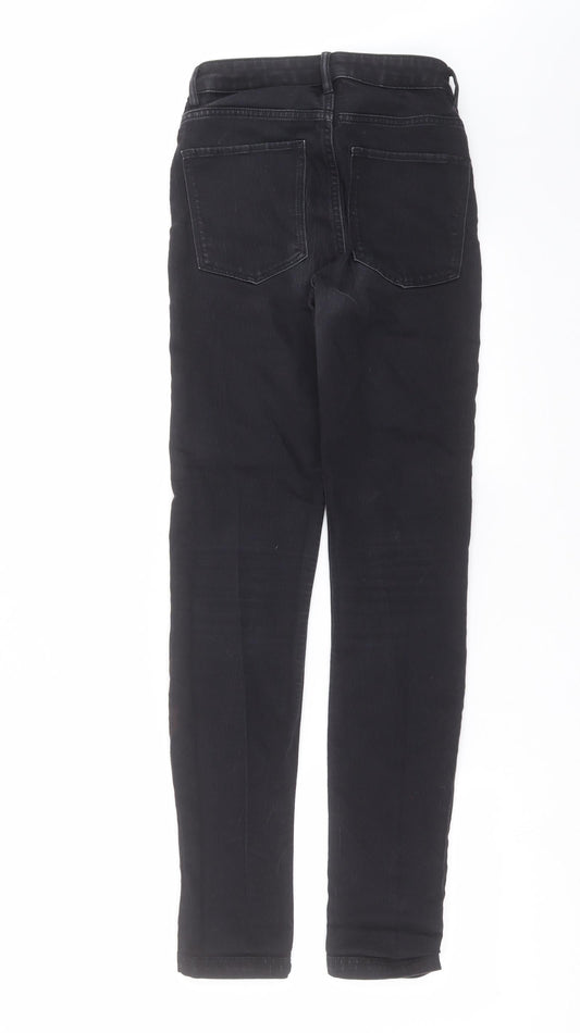 H&M Womens Grey  Denim Skinny Jeans Size 26 in L29 in