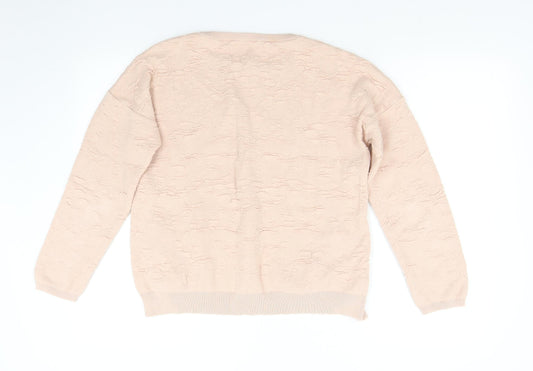 M&S Womens Pink   Pullover Sweatshirt Size 12