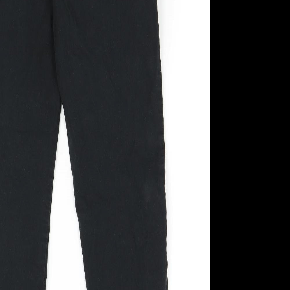 M&S Womens Black   Straight Jeans Size 30 L33 in