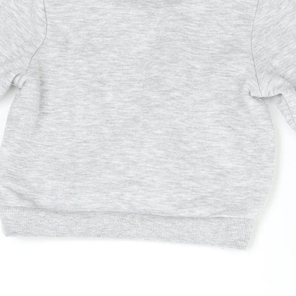 Primark Baby Grey   Pullover Jumper Size 6-9 Months  - Star