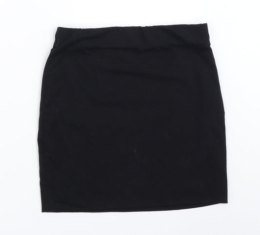 L&T Womens Black   Mini Skirt Size 10