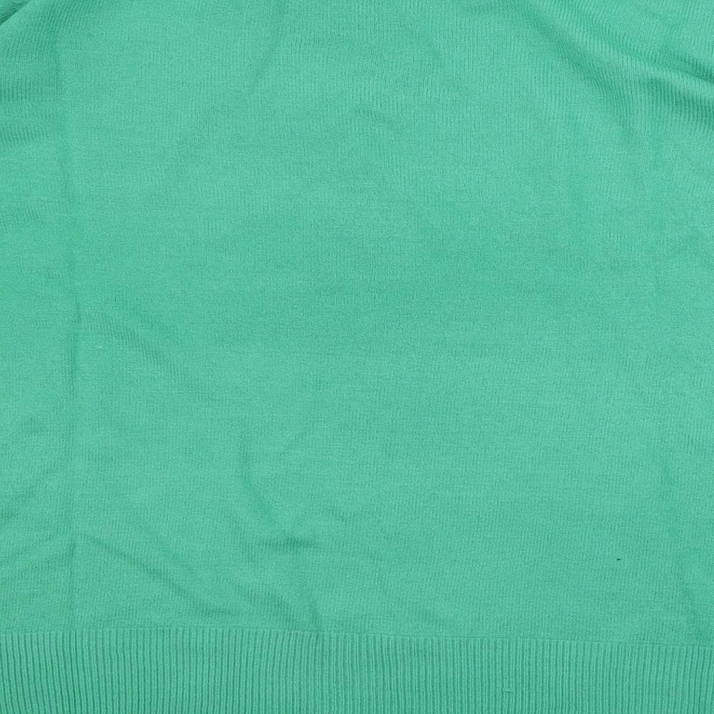 BHS Womens Green   Pullover Jumper Size 12