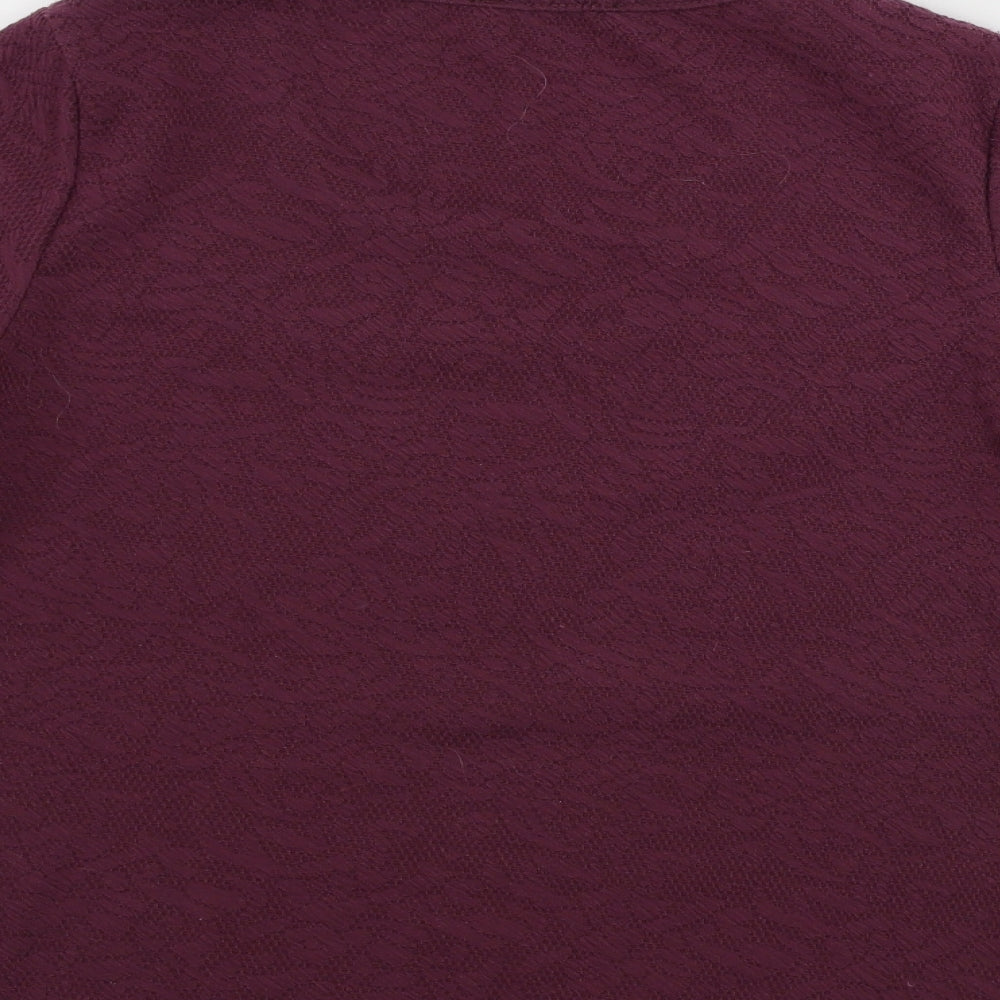 Klass  Womens Purple   Pullover Jumper Size 8