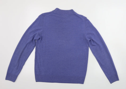 Marks and Spencer  Womens Blue   Pullover Jumper Size 8