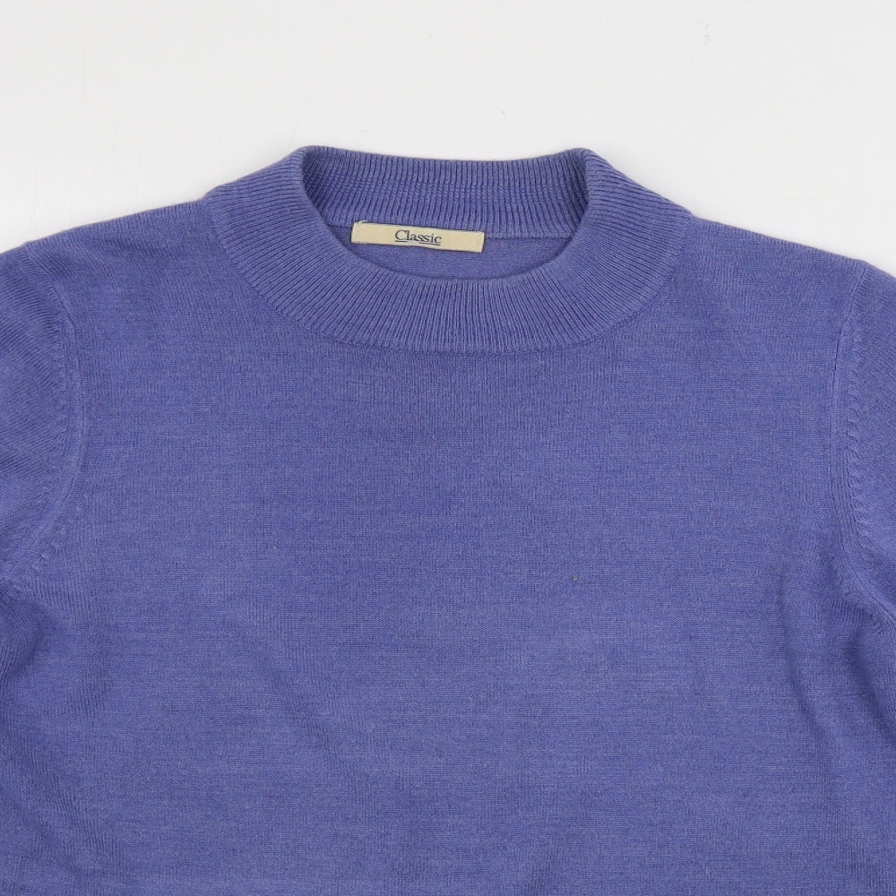 Marks and Spencer  Womens Blue   Pullover Jumper Size 8
