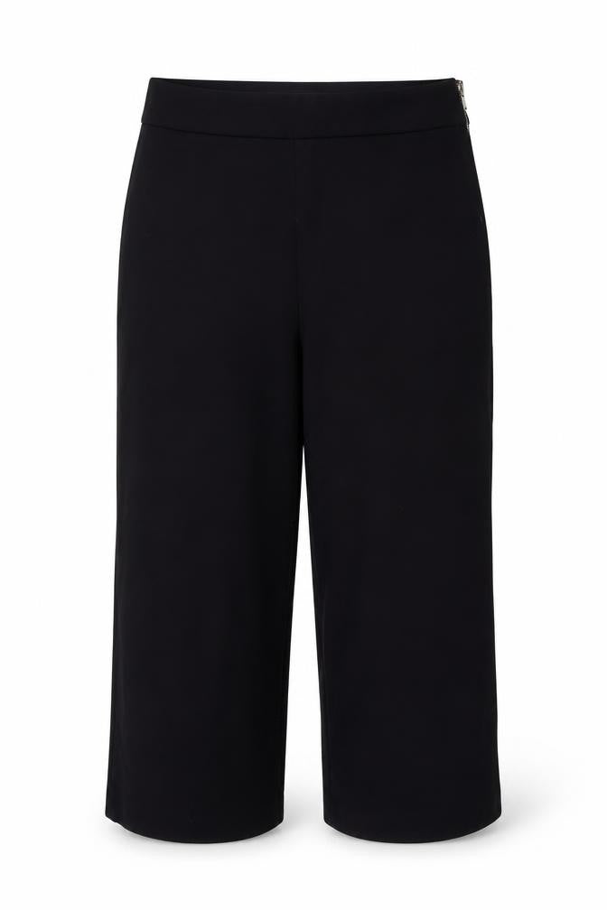 Zara Womens Black   Cropped Trousers Size S