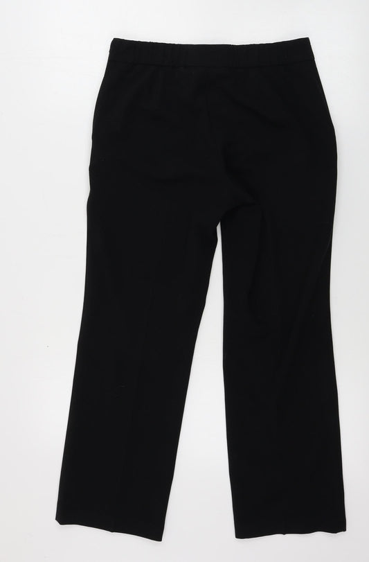 Marks and Spencer  Womens Black   Trousers  Size 6 L26 in