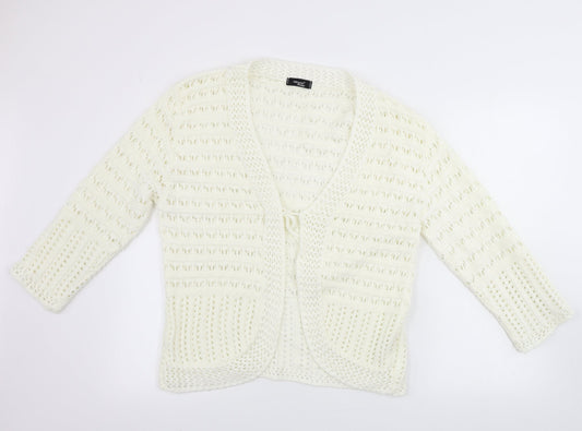 glimpse design  Womens Ivory   Cardigan Jumper Size L