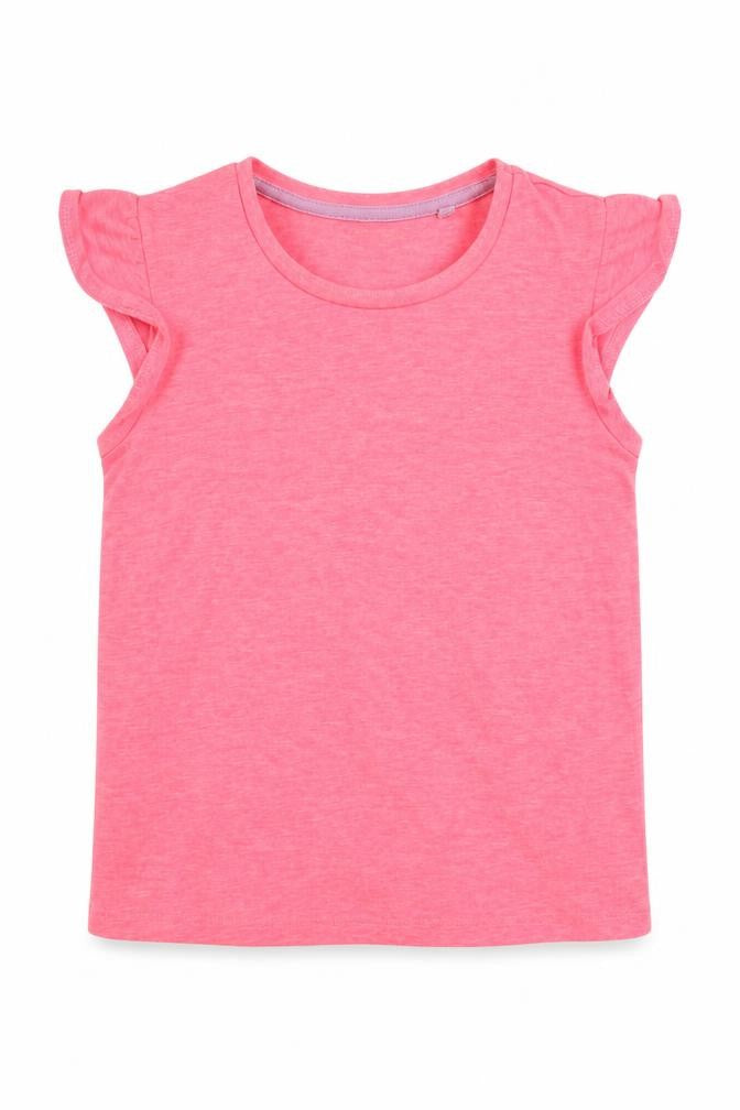TU Girls Pink   Basic T-Shirt Size 5-6 Years