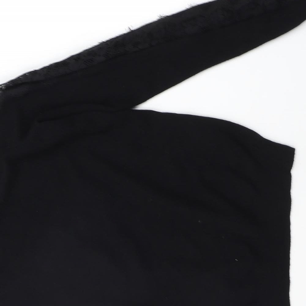 Society 8 Womens Black   Pullover Jumper Size 14