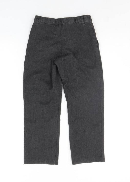George Boys Grey   Chino Trousers Size 5-6 Years