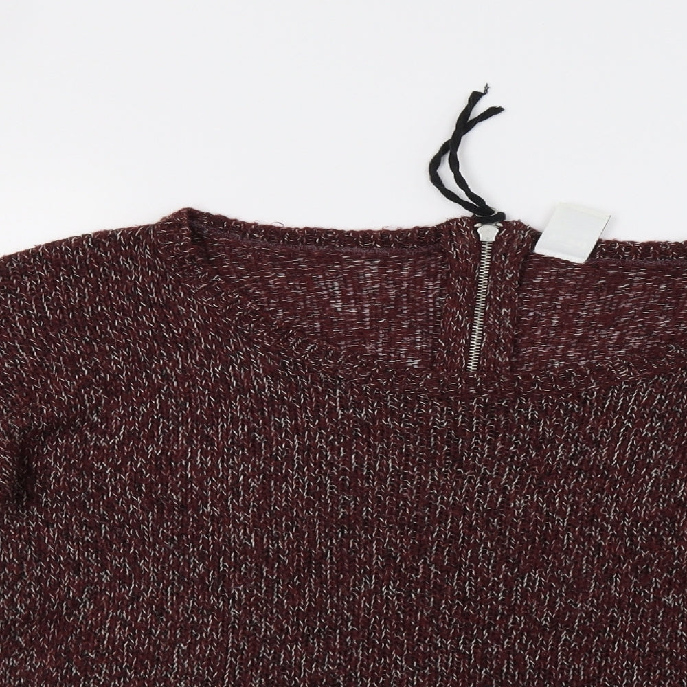 VERO MODA Womens Purple   Pullover Jumper Size M