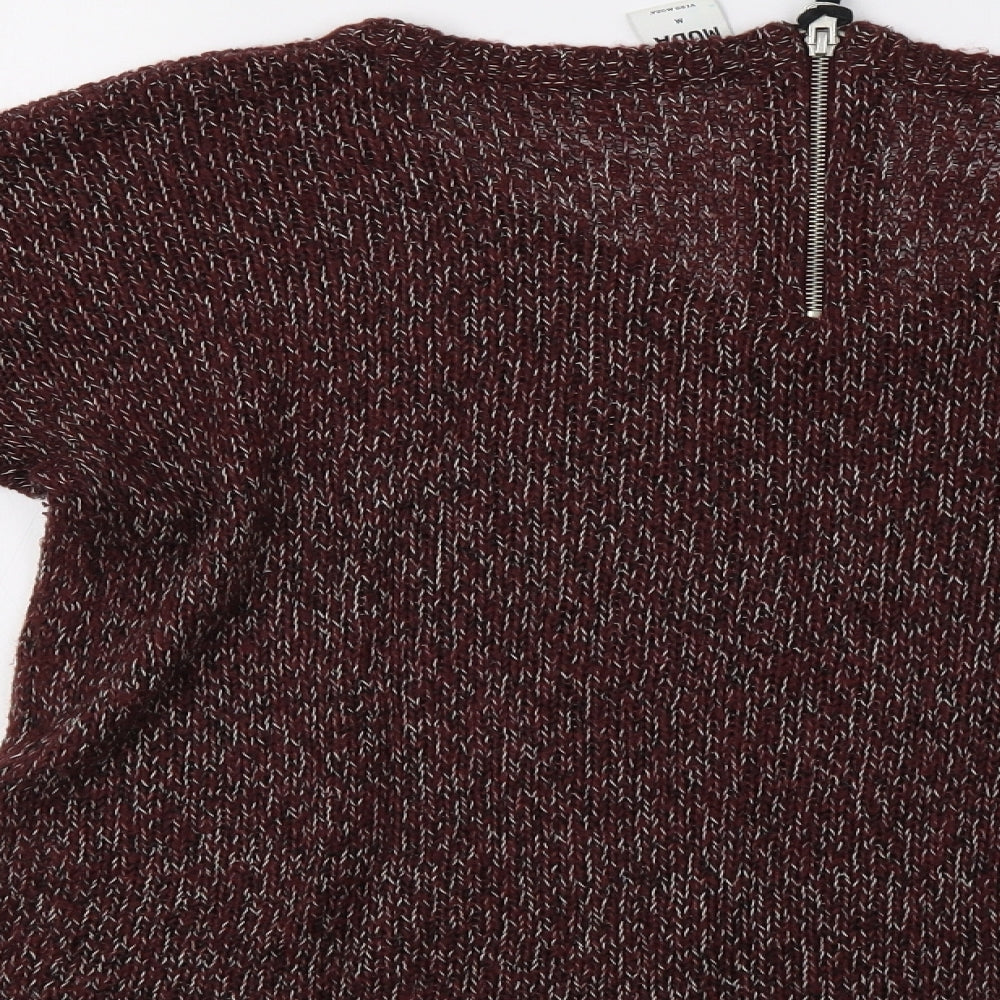 VERO MODA Womens Purple   Pullover Jumper Size M