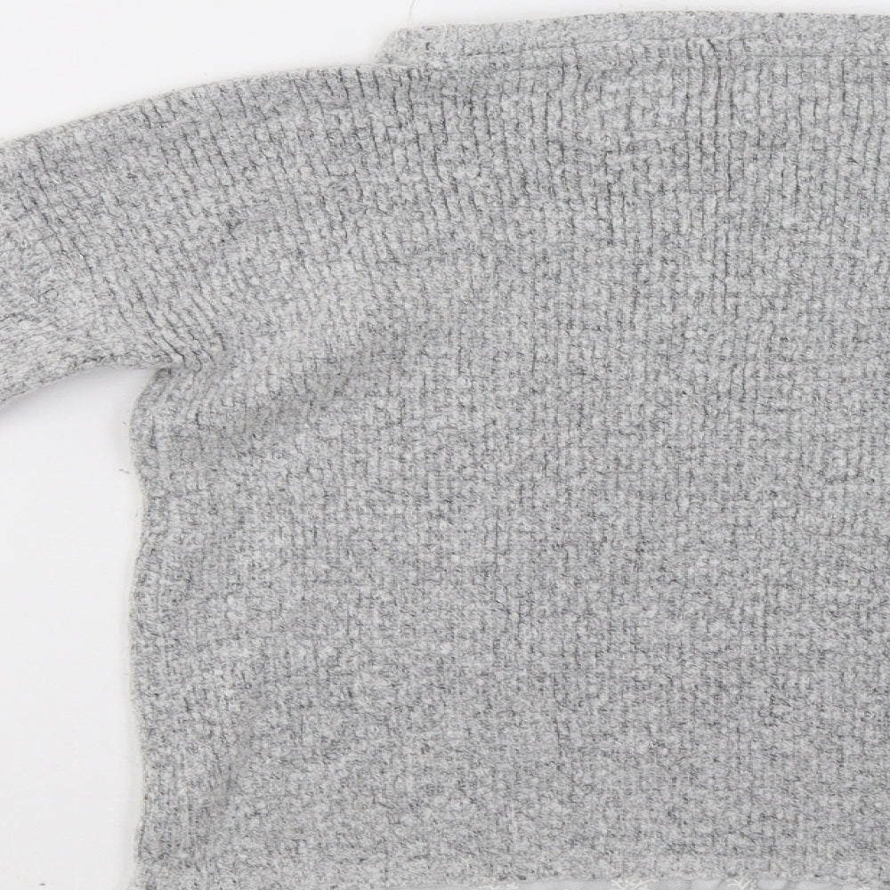 Primark Girls Grey   Pullover Jumper Size 11-12 Years  - Lace Detail