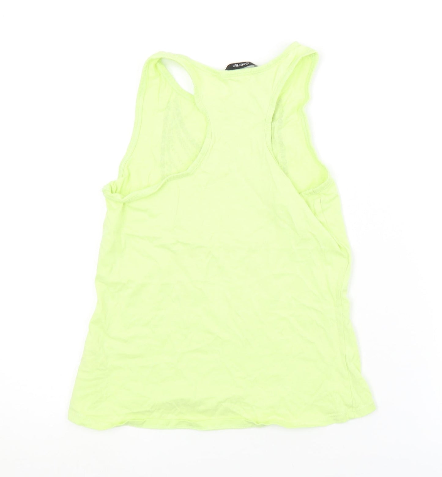 George Girls Green   Basic Tank Size 9-10 Years