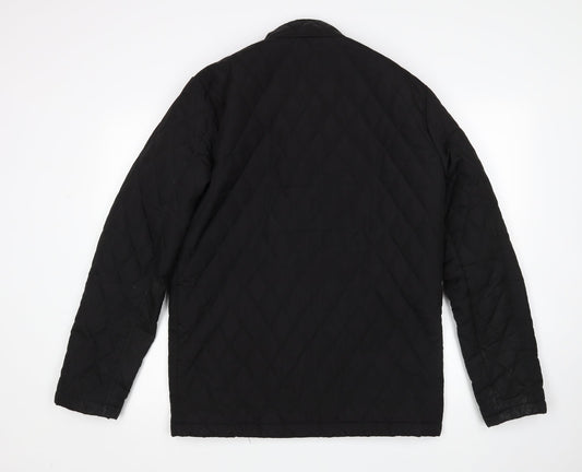 Propeller Womens Black   Quilted Coat Size M