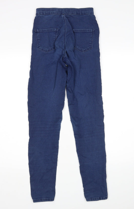 Topshop Womens Blue   Skinny Jeans Size 26 in L32 in