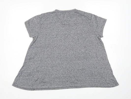 River Island Womens Grey   Basic T-Shirt Size 6