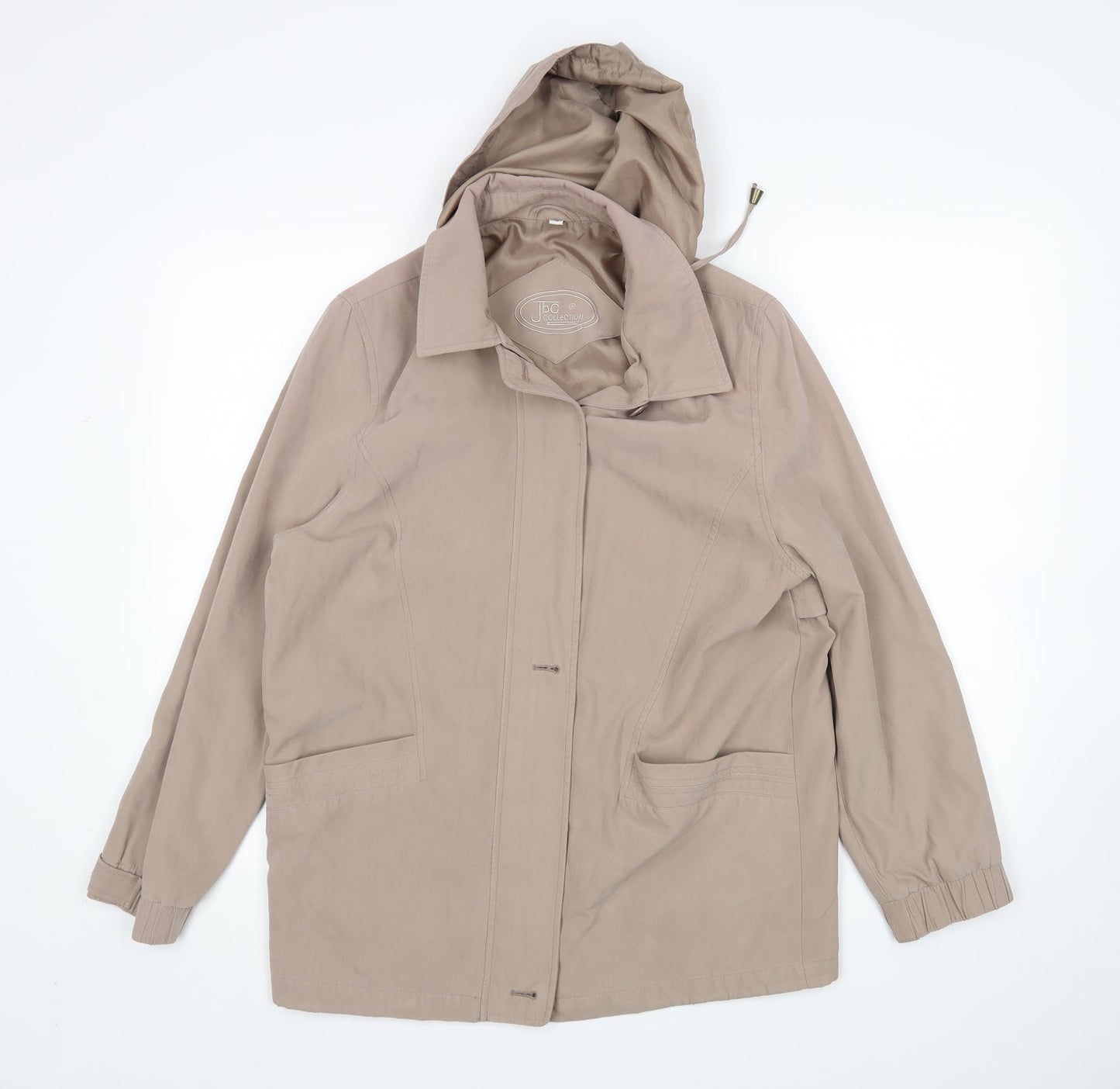 Jbc Womens Beige   Overcoat Coat Size 12