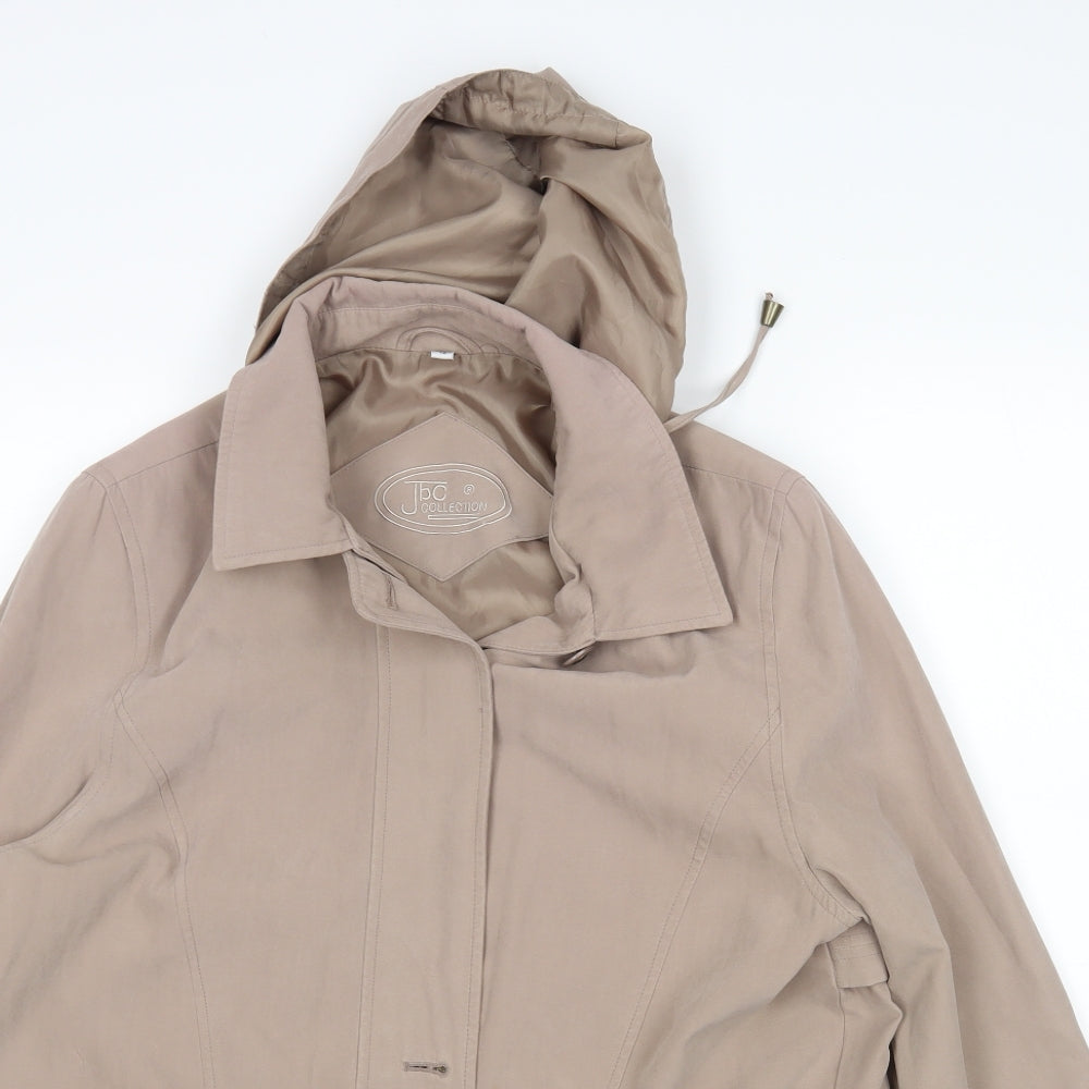 Jbc Womens Beige   Overcoat Coat Size 12