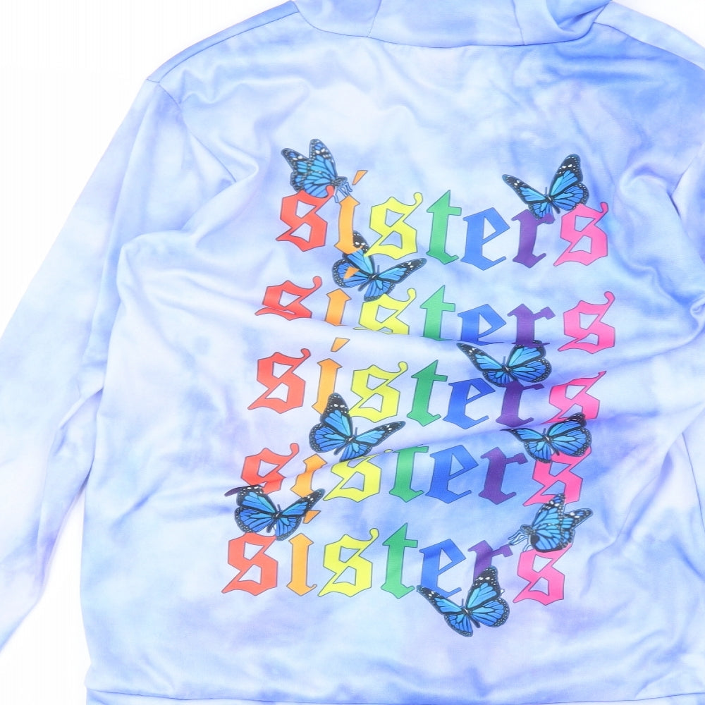 Preworn Womens Blue   Pullover Hoodie Size S