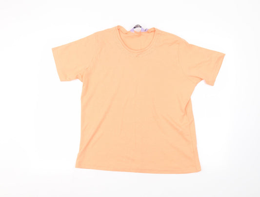 EWM Womens Pink   Basic T-Shirt Size M