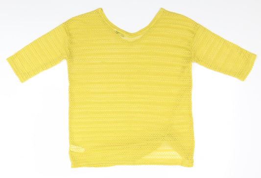 NEXT Womens Orange   Pullover Jumper Size 14