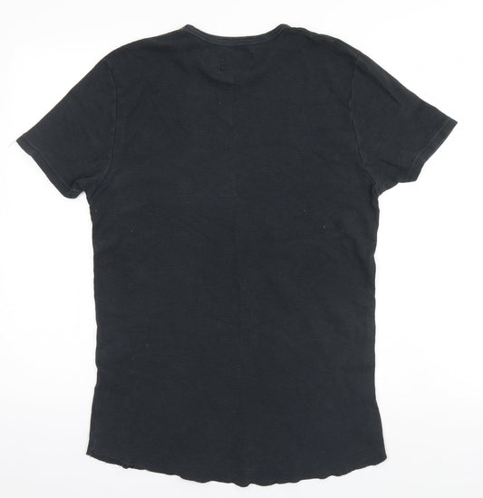 Topshop Mens Grey    T-Shirt Size S